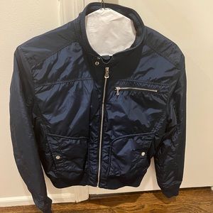 Navy bomber jacket